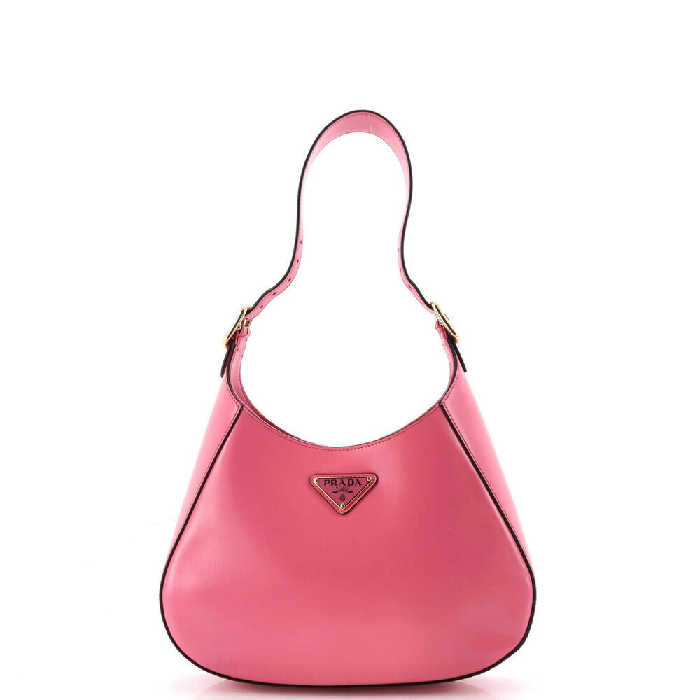 Prada Medium Cleo Shoulder Bag Box Calf